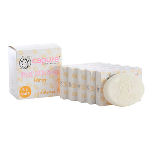 Goat Milk Soap Honey 5 Pack (5 x 3oz)
