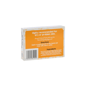 Goat Milk Soap Honey & Oatmeal 5 Pack (5 x 3oz)