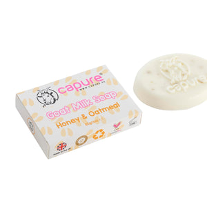 Goat Milk Soap Honey & Oatmeal 5 Pack (5 x 3oz)