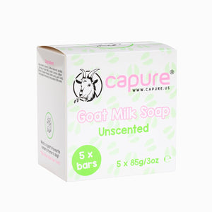 Goat Milk Soap Unscented 5 Pack (5 x 3oz)