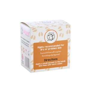 Goat Milk Soap Coconut Oil & Oatmeal 5 Pack (5 x 3oz)