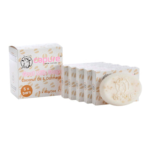 Goat Milk Soap Coconut Oil & Oatmeal 5 Pack (5 x 3oz)